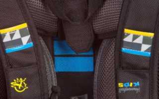 Ортопедический портфель для первоклассника и школьника старшего возраста