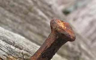 Первая помощь при проколе ноги ржавым гвоздем